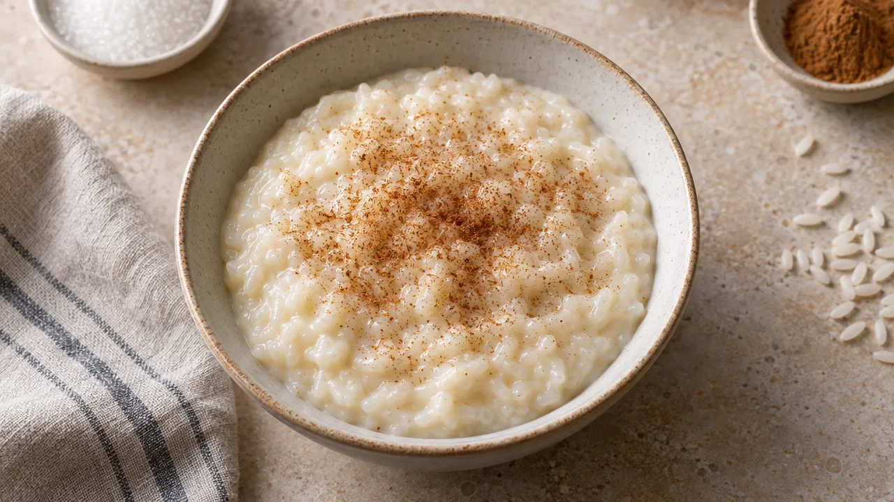 Lactose-Free Rice Pudding